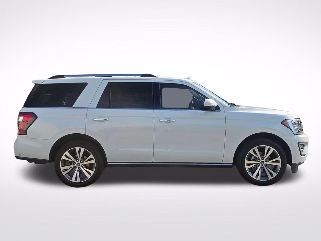 2021 White Metallic Ford Expedition Limited RWD SUV