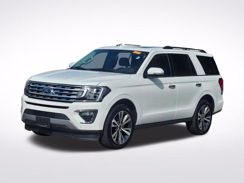 2021 White Metallic Ford Expedition Limited RWD SUV