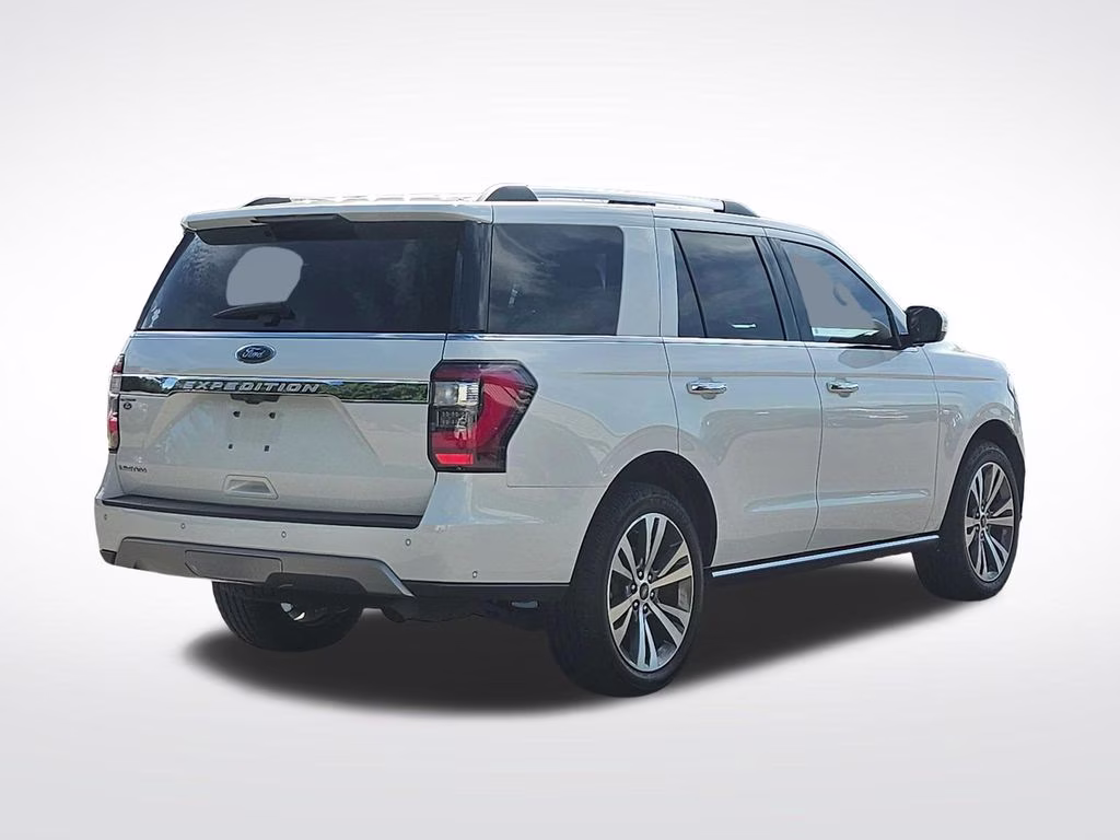 2021 White Metallic Ford Expedition Limited RWD SUV