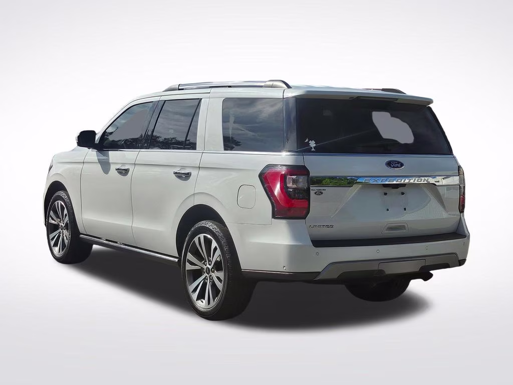 2021 White Metallic Ford Expedition Limited RWD SUV