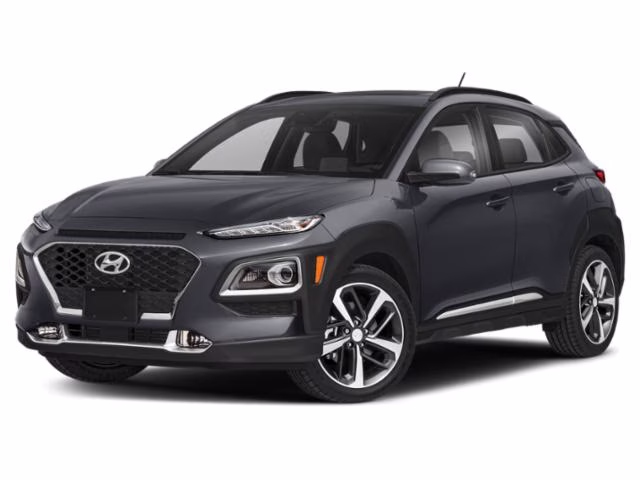 2018 Thunder Gray Hyundai Kona Limited FWD SUV