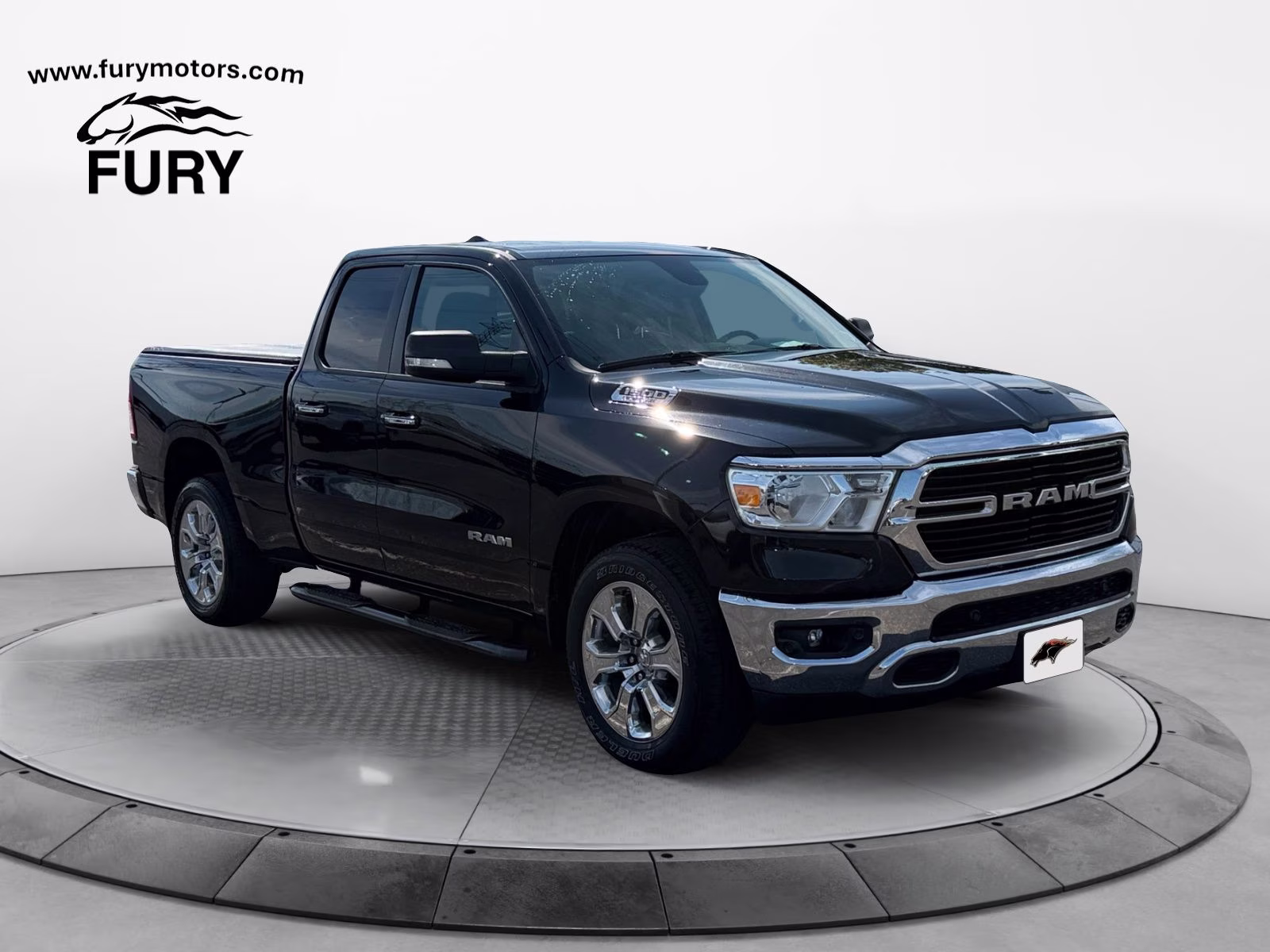 2020 Diamond Black Crystal Pearlcoat Ram 1500 Big Horn/Lone Star 4X4 Truck