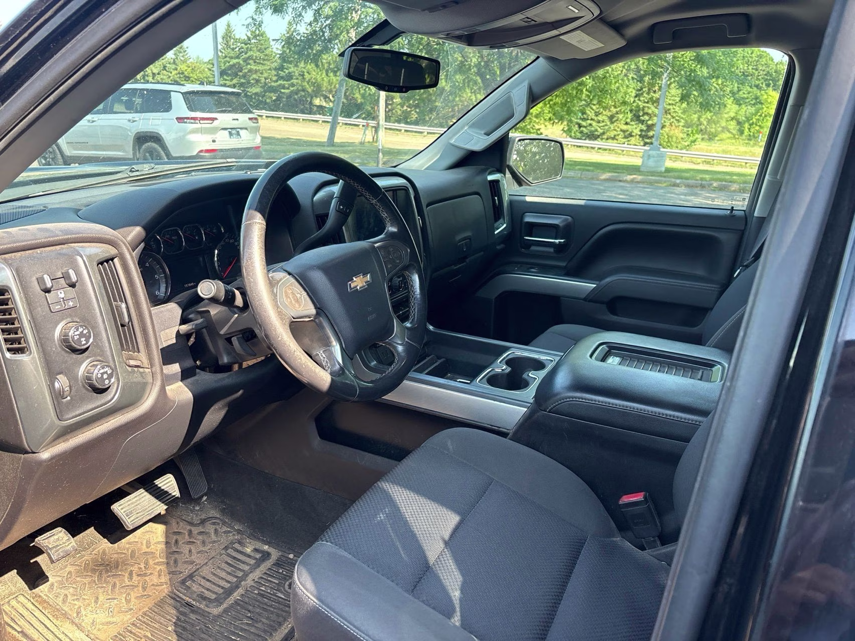 2016 Black Chevrolet Silverado 1500 LT 4X4 Truck