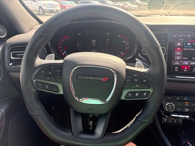 2025 DB Black Crystal Clearcoat Dodge Durango R/T Plus AWD SUV