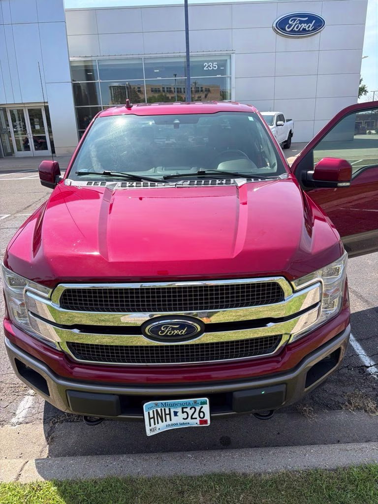 2019 Red Ford F-150 King Ranch w/Max Tow Pkg 4X4 Truck