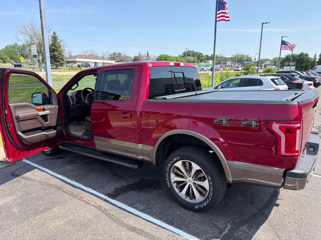 2019 Red Ford F-150 King Ranch w/Max Tow Pkg 4X4 Truck