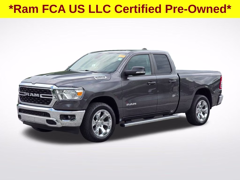 2022 Granite Crystal Metallic Clearcoat Ram 1500 Big Horn/Lone Star 4X4 Truck
