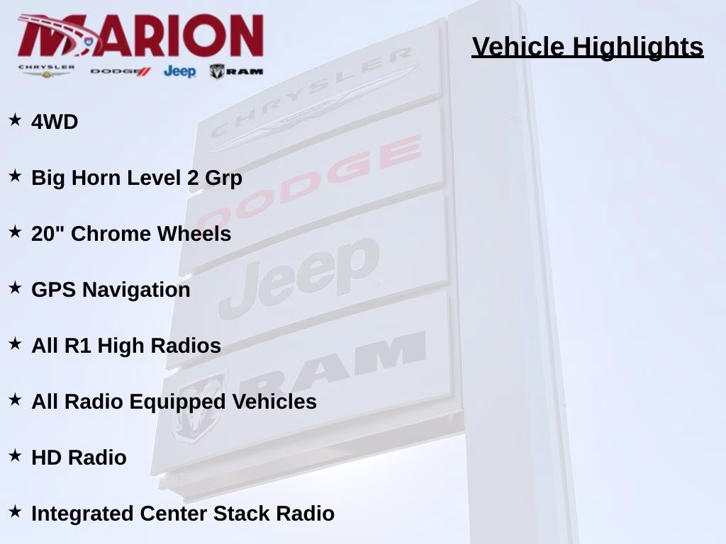 2022 Granite Crystal Metallic Clearcoat Ram 1500 Big Horn/Lone Star 4X4 Truck