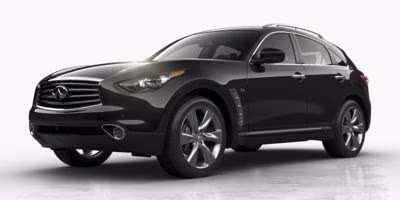 2015 Black INFINITI QX70 Base RWD SUV
