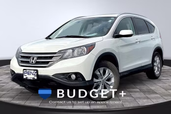 2014 White Diamond Pearl Honda CR-V EX-L AWD SUV
