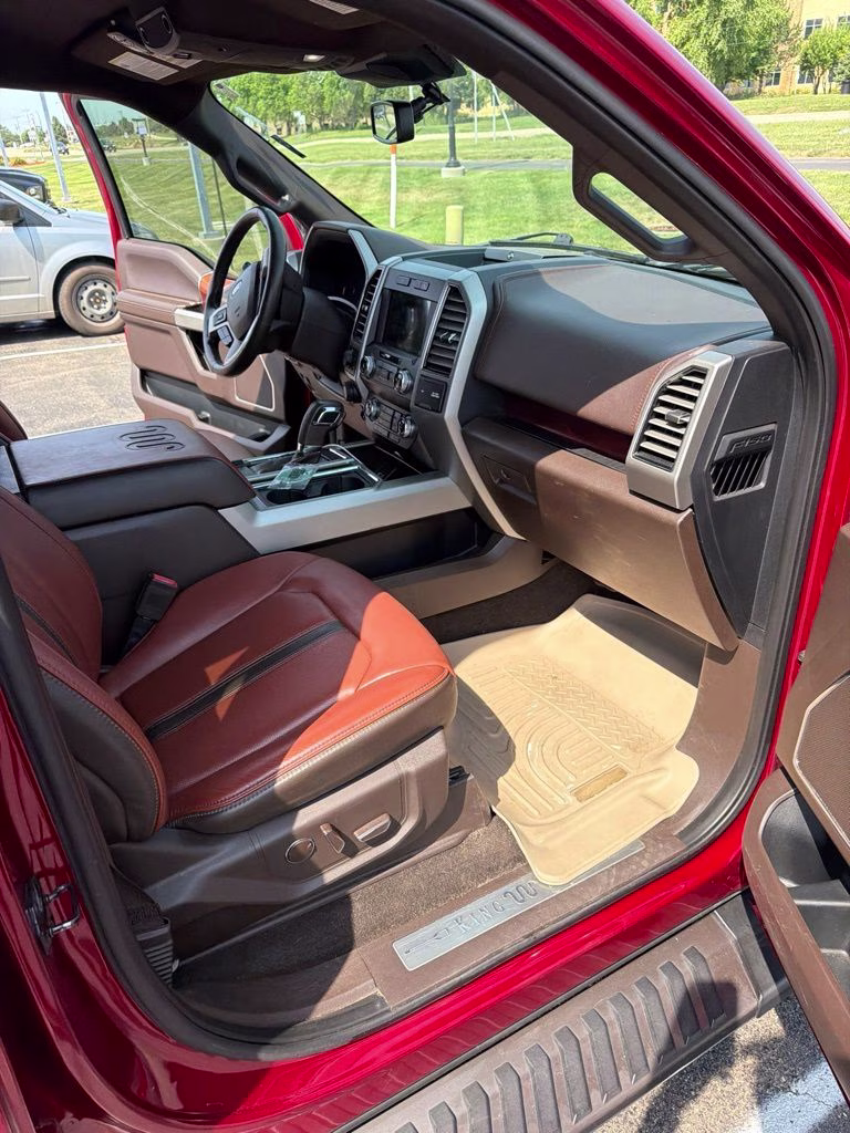 2019 Red Ford F-150 King Ranch w/Max Tow Pkg 4X4 Truck