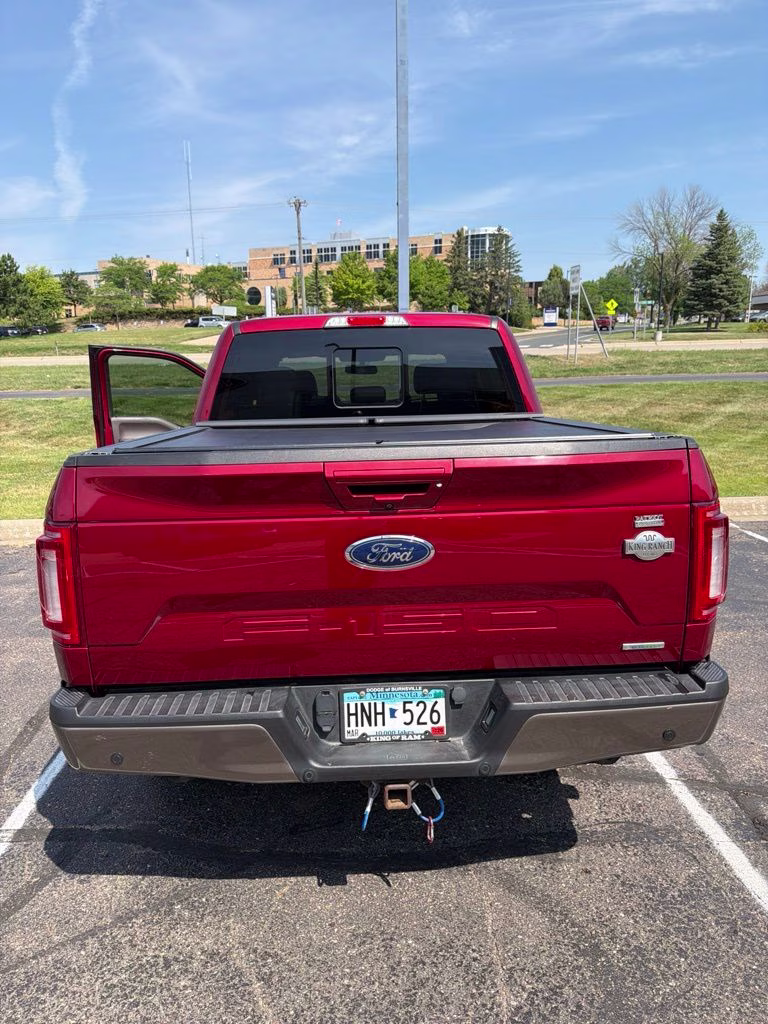 2019 Red Ford F-150 King Ranch w/Max Tow Pkg 4X4 Truck