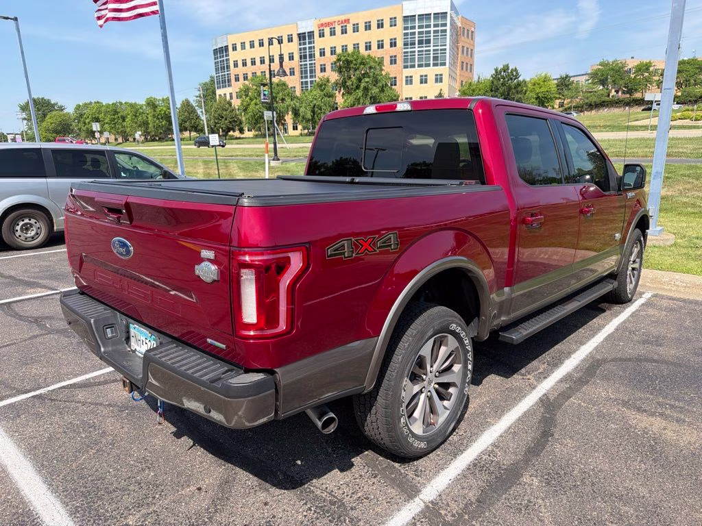 2019 Red Ford F-150 King Ranch w/Max Tow Pkg 4X4 Truck