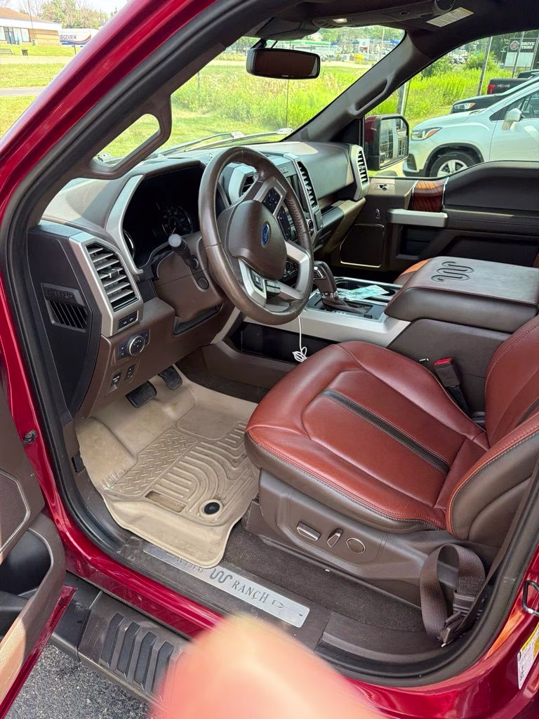 2019 Red Ford F-150 King Ranch w/Max Tow Pkg 4X4 Truck
