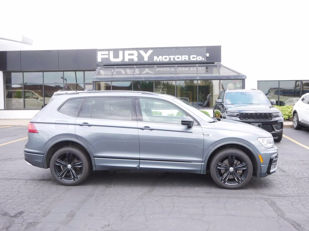 2019 Charcoal Volkswagen Tiguan 2.0T SEL R-Line AWD SUV