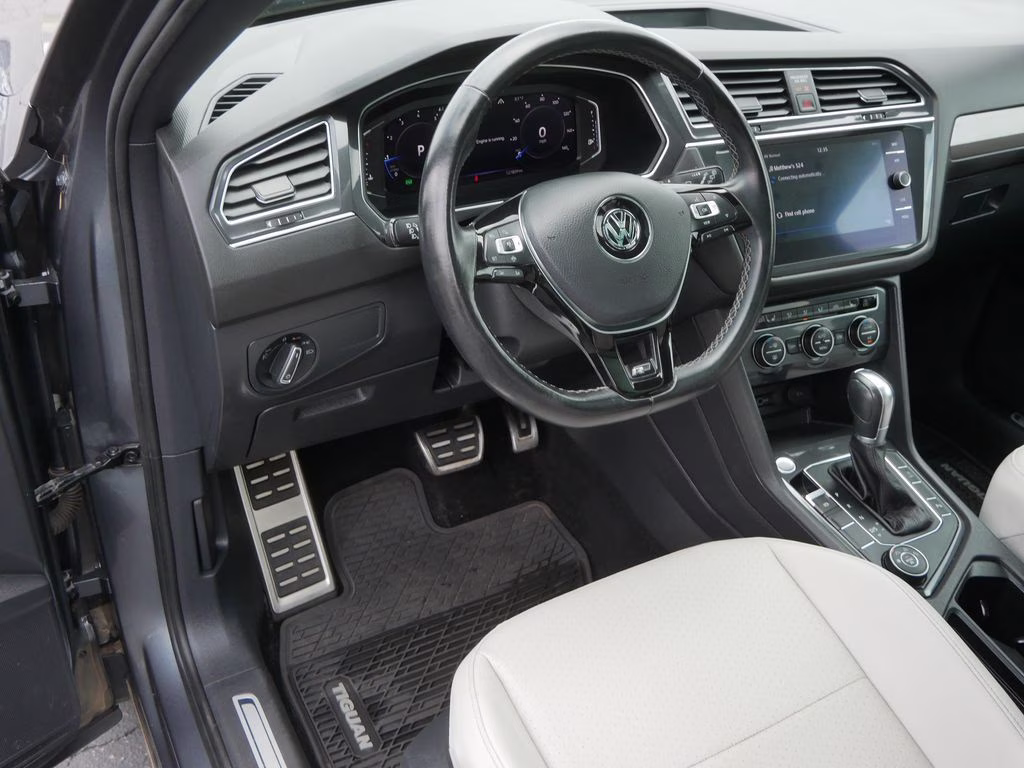 2019 Charcoal Volkswagen Tiguan 2.0T SEL R-Line AWD SUV
