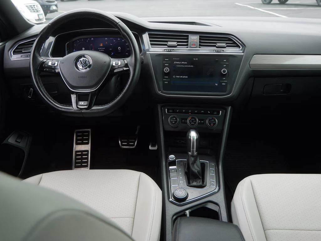 2019 Charcoal Volkswagen Tiguan 2.0T SEL R-Line AWD SUV