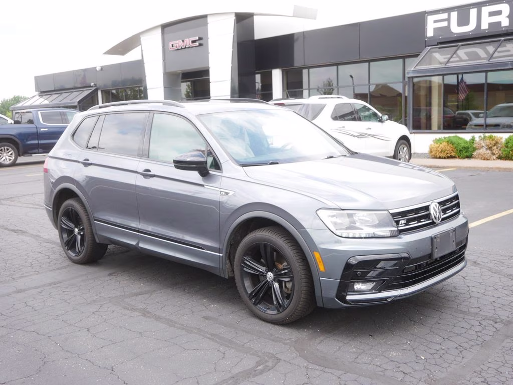 2019 Charcoal Volkswagen Tiguan 2.0T SEL R-Line AWD SUV