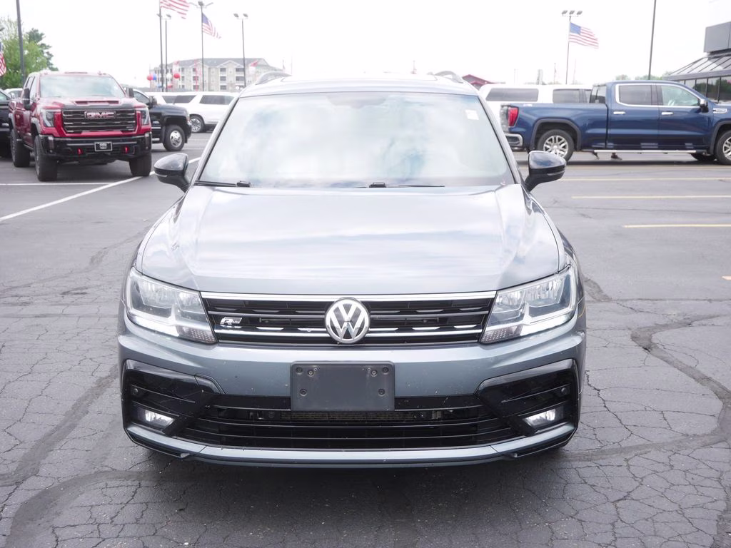 2019 Charcoal Volkswagen Tiguan 2.0T SEL R-Line AWD SUV
