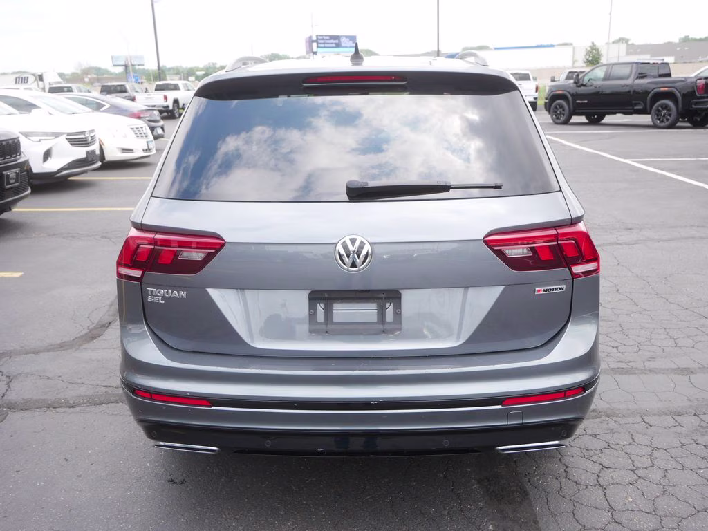 2019 Charcoal Volkswagen Tiguan 2.0T SEL R-Line AWD SUV