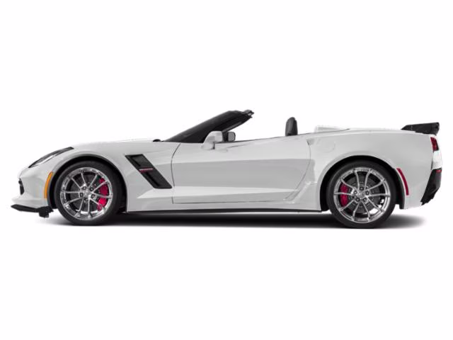 2018 Arctic White Chevrolet Corvette Grand Sport RWD Convertible
