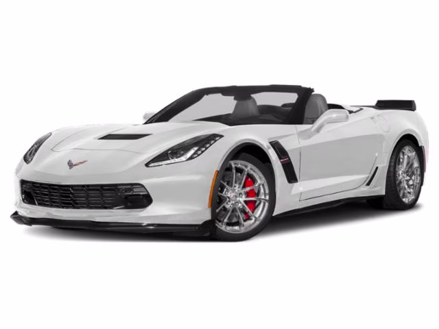 2018 Arctic White Chevrolet Corvette Grand Sport RWD Convertible
