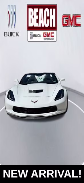 2018 Arctic White Chevrolet Corvette Grand Sport RWD Convertible