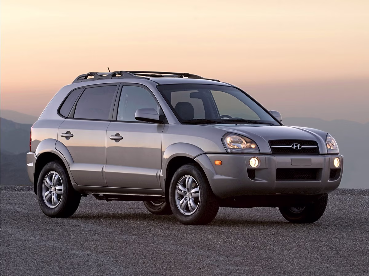 2008 Green Hyundai Tucson FWD SUV
