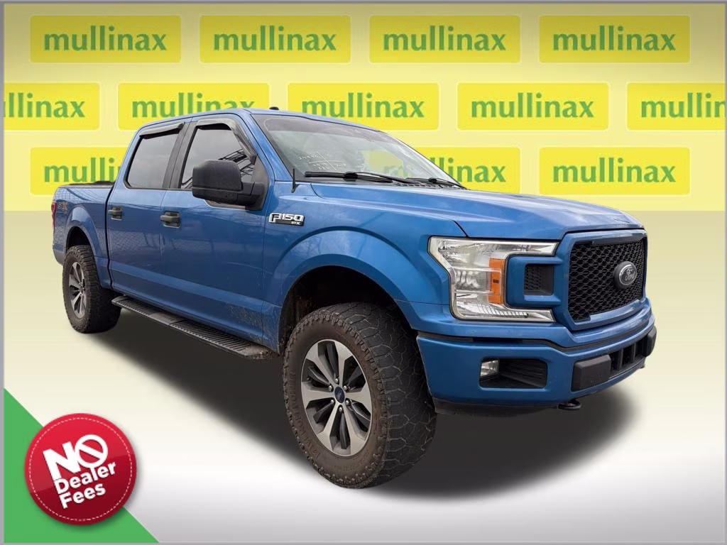 2019 Blue Metallic Ford F-150 XL 4X4 Truck