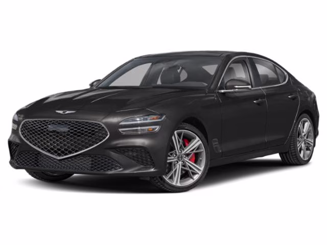 2025 Black Genesis G70 RWD Sedan