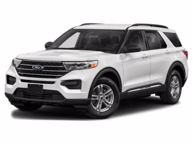 2022 Black Metallic Ford Explorer XLT RWD SUV