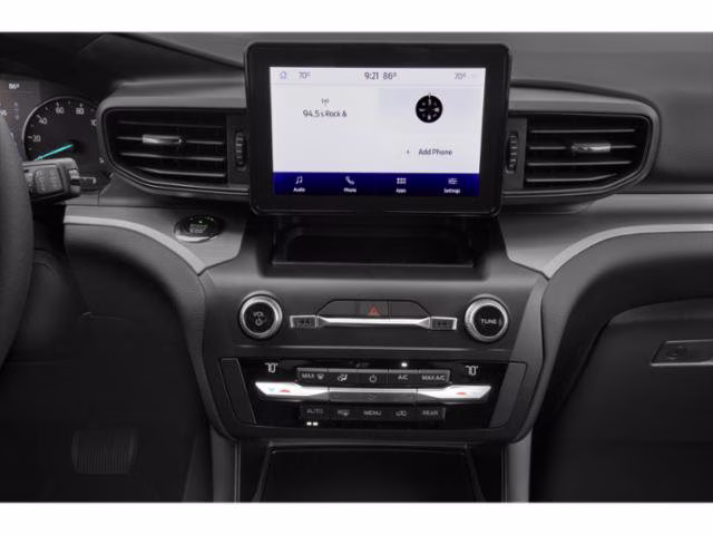2022 Black Metallic Ford Explorer XLT RWD SUV