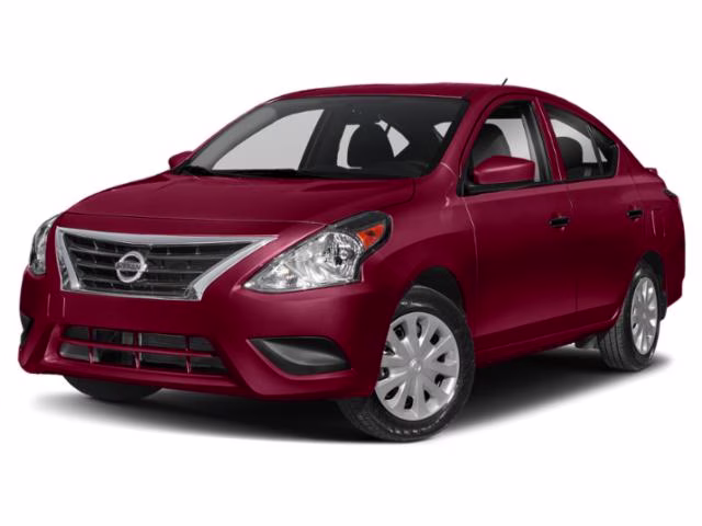 2019 Cayenne Red Metallic Nissan Versa 1.6 S Plus FWD Sedan