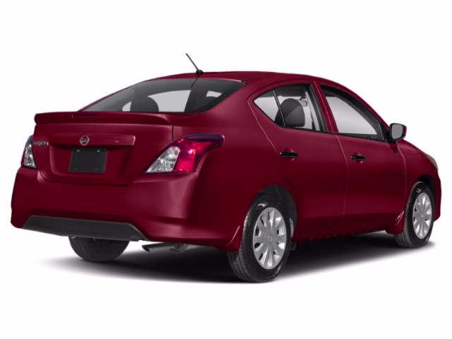 2019 Cayenne Red Metallic Nissan Versa 1.6 S Plus FWD Sedan