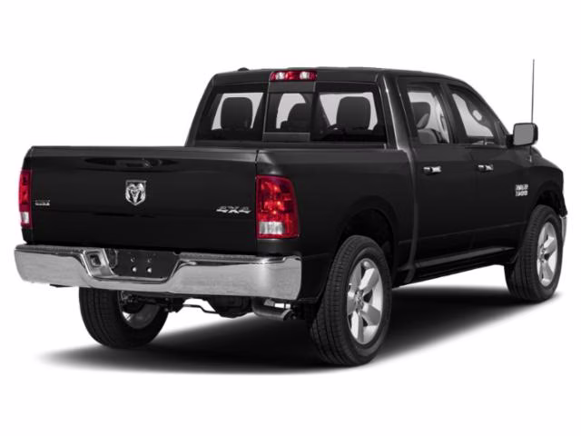 2021 Diamond Black Crystal Pearlcoat Ram 1500 Classic SLT 4X4 Truck
