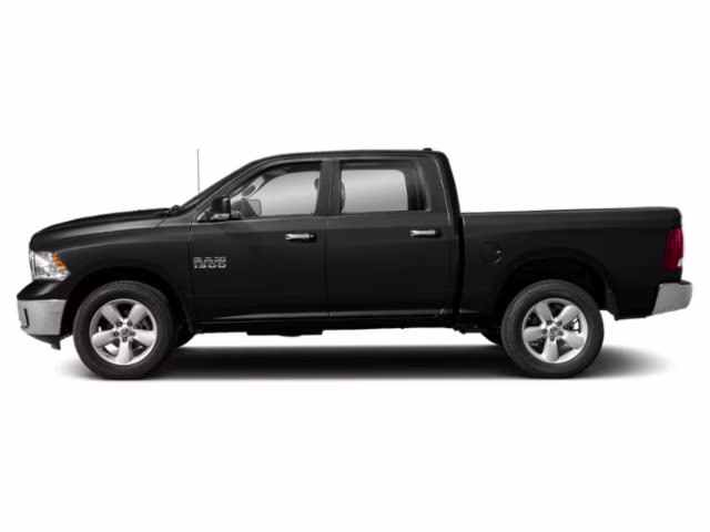 2021 Diamond Black Crystal Pearlcoat Ram 1500 Classic SLT 4X4 Truck