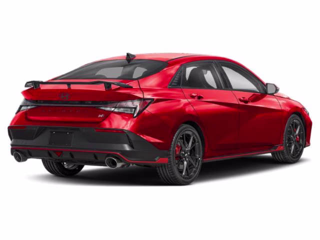 2024 Ultimate red Hyundai Elantra N Base FWD Sedan