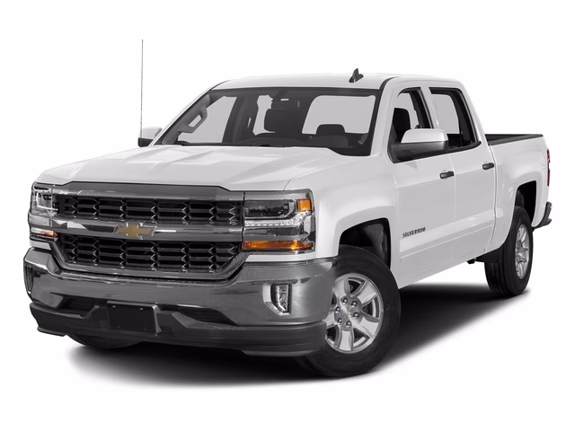 2016 Summit White Chevrolet Silverado 1500 LT 4X4 Truck
