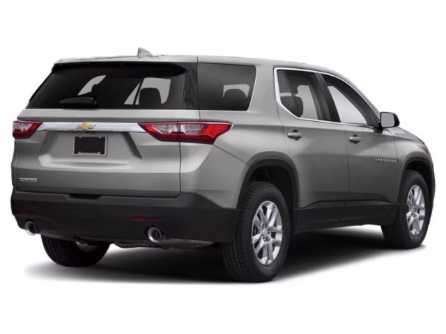 2019 Silver Ice Metallic Chevrolet Traverse LS FWD SUV
