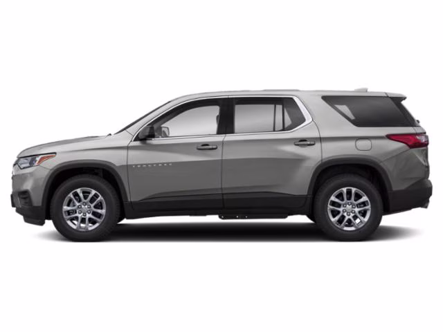 2019 Silver Ice Metallic Chevrolet Traverse LS FWD SUV