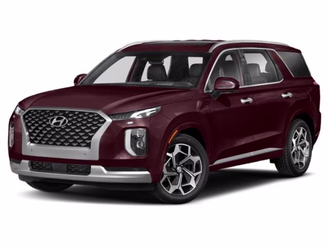 2022 Sierra Burgundy Hyundai Palisade Calligraphy AWD SUV