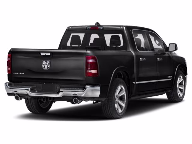 2020 Diamond Black Crystal Pearlcoat Ram 1500 Limited 4X4 Truck