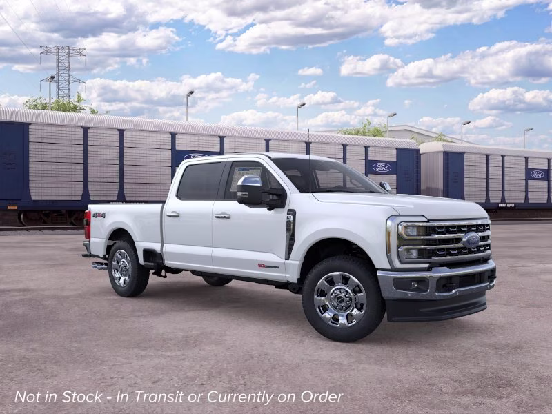 2026 Star White Metallic Tri-Coat Ford Super Duty F-250 SRW LARIAT 4X4 Truck