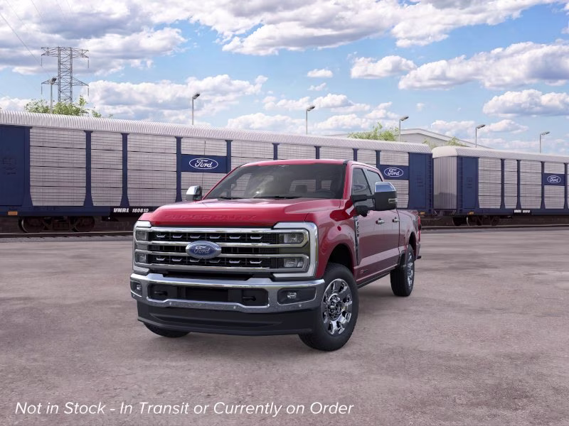 2026 Ruby Red Metallic Tinted Clearcoat Ford Super Duty F-250 SRW LARIAT 4X4 Truck