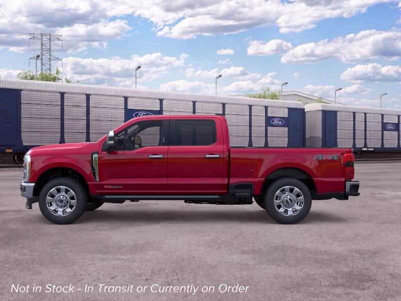 2026 Ruby Red Metallic Tinted Clearcoat Ford Super Duty F-250 SRW LARIAT 4X4 Truck
