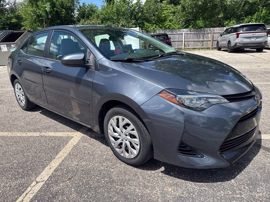 2018 Slate Metallic Toyota Corolla LE FWD Sedan