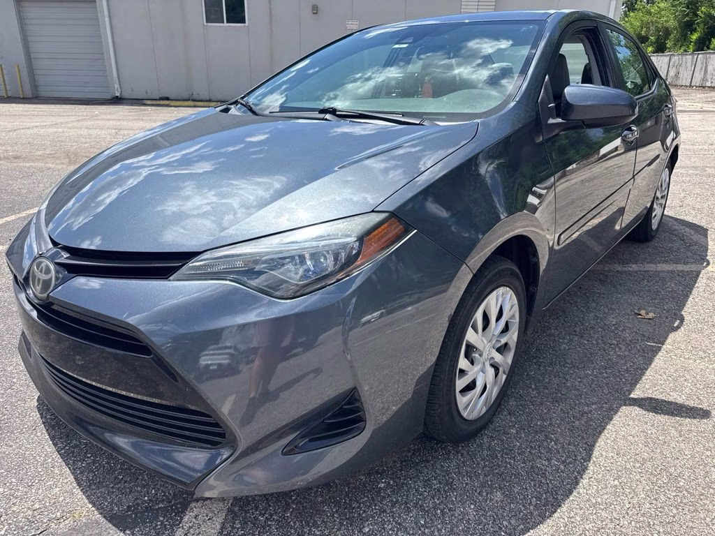 2018 Slate Metallic Toyota Corolla LE FWD Sedan