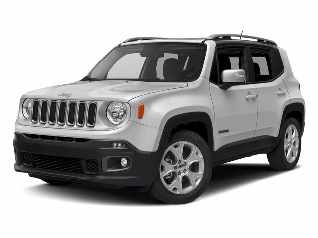 2016 Alpine White Jeep Renegade Limited FWD SUV