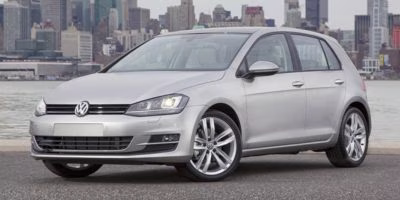 2017 Blue Volkswagen Golf FWD Hatchback