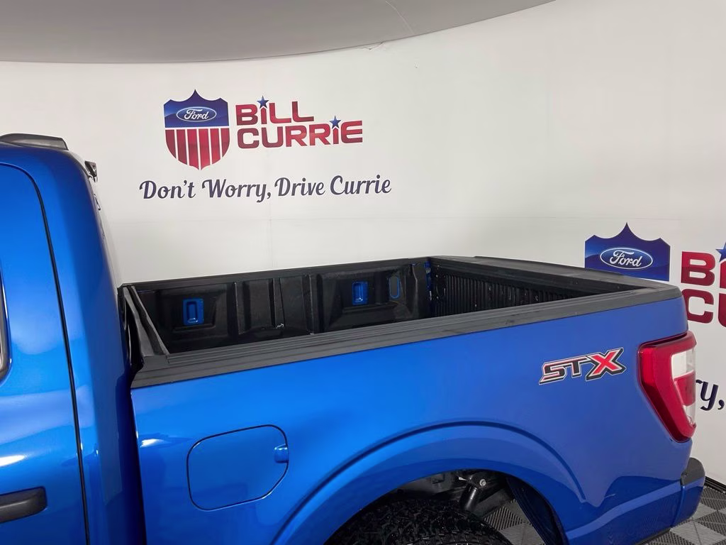 2021 Blue Metallic Ford F-150 XL RWD Truck